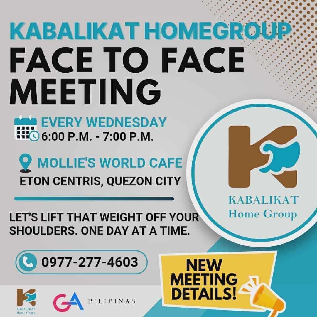 kabalikat face to face poster