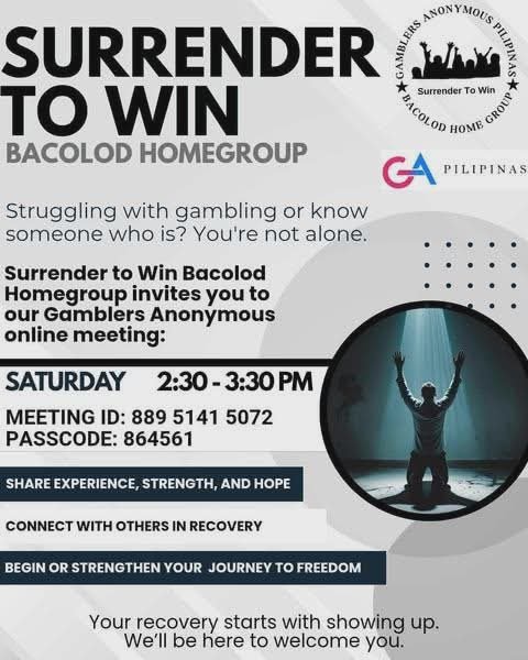 surrender to win bacolod meeting