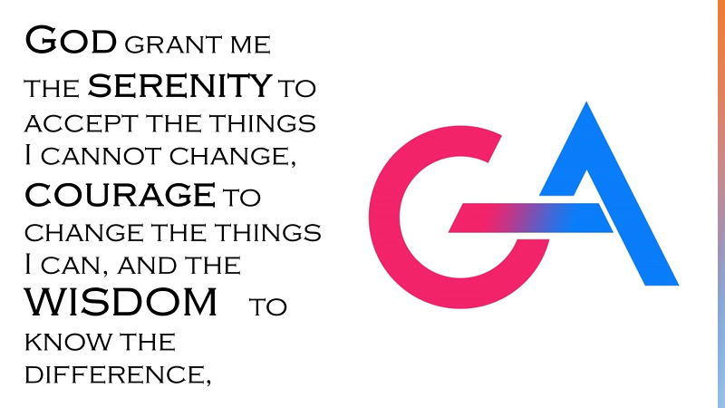 serenity prayer